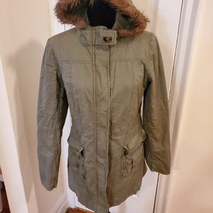 Military mid length fall jacket!